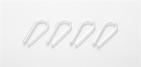 Chihiros U-clip Acryl 4 - 6 mm (glasdikte max 12 mm) 4 stuks