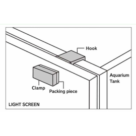 Metal Holder for ADA Lightscreen 90