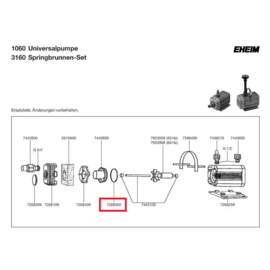 Eheim 7269350 O-ring