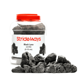 Strideways Black Lava Stone 2,5Kg bottle
