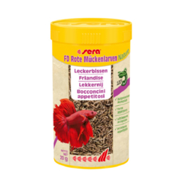 Sera FD Rode Muggenlarven Nature 250ml (20 gram)