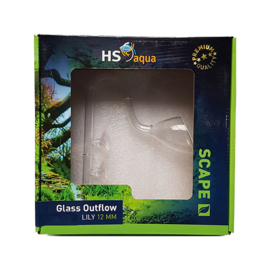 HS aqua glazen uitstroom 12 mm