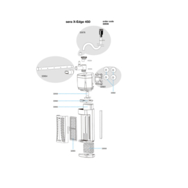 Sera X-Edge 450 Hoekfilter