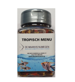 De Maanvis Tropisch menu