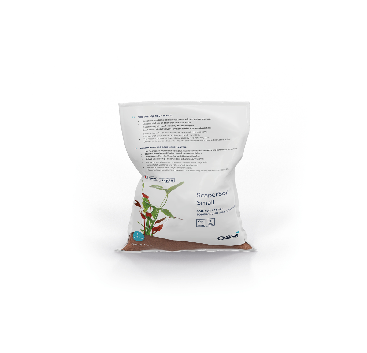Oase Scaperline Soil Small 3 liter Bruin
