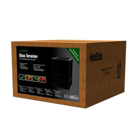 Habistat glazen terrarium FLATPACKED 45x45x60cm