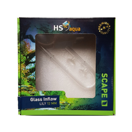 HS aqua glazen aanzuigbuis 12 mm