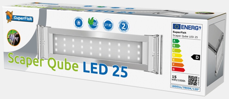 Superfish Scaper Qube LED 25