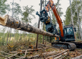 JAK-300C Tree Shear Grapple CW10 CW30