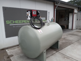 Mazout tank Diesel tank Tolsma Hamer 2600Liter
