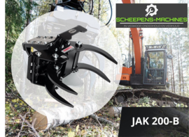 JAK-200B Tree Shear Grapple CW05