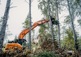 JAK-300C Tree Shear Grapple CW10 CW30