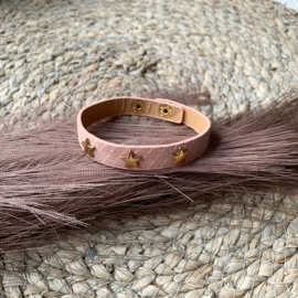 Armband licht roze goud