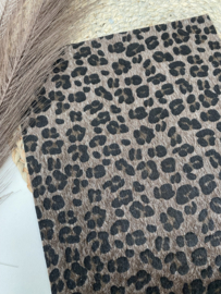Furry panter donkerbruin A4