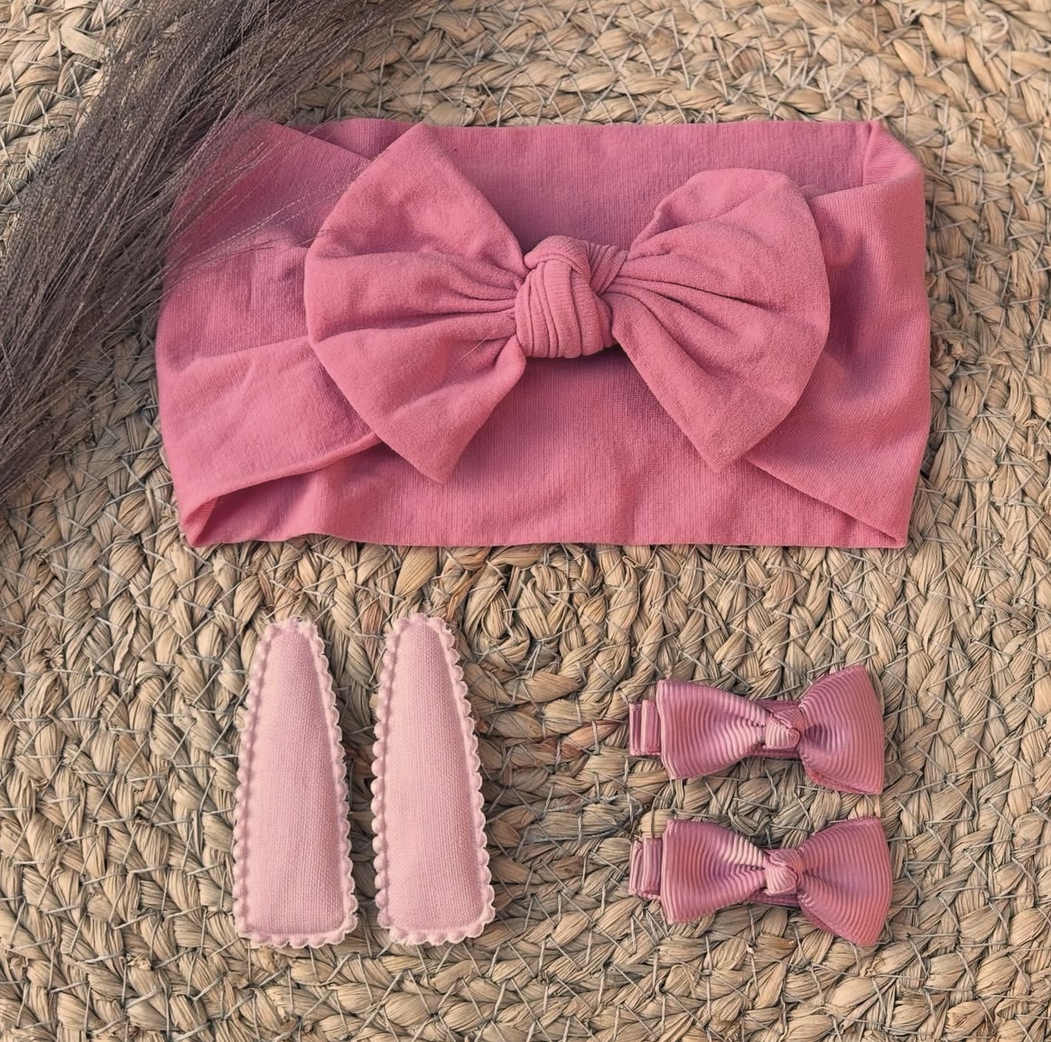Lief setje baby roze
