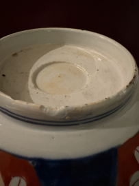 Prachtige antieke Japanse Imari schaal 24cm groot