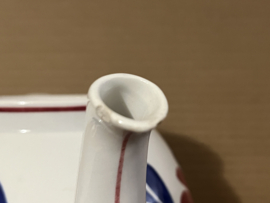 Theepot met 2 ringen , Grote bloem