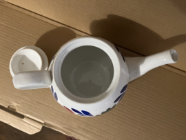 Theepot met 2 ringen , Grote bloem