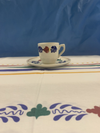 Expresso kop en schotel