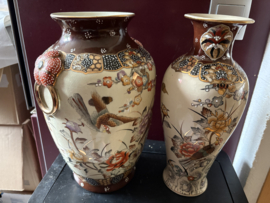 Set Japanse Satsuma Vazen 30 centimeters