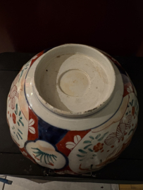 Prachtige antieke Japanse Imari schaal 24cm groot