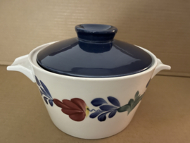 Ovenpannetje 16cm blauwe deksel