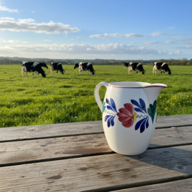 Mooie grote melkkan 2 ringen