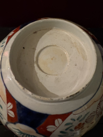Prachtige antieke Japanse Imari schaal 24cm groot