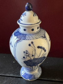Miniatuur vaasje 12 cm antiek chinees
