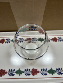 Waxinelicht houder van glas