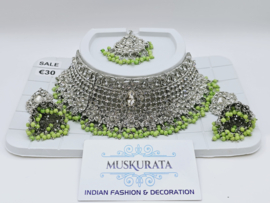 Mehndi Green silv 3