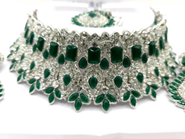 Dark Green silv3