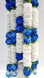 White Blue mix