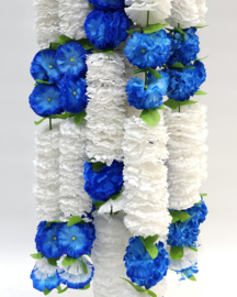 White Blue mix