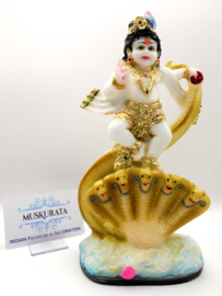 Krishna kaliamardan beeld