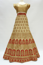 Lehnga Gold- Red