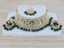 Dark Green cream 1