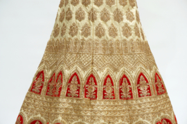 Lehnga Gold- Red