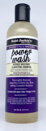 Aunt Jackie’s Power Wash Intense Moisture Clarifying Shampoo Net 355 ml . ( 12 Fl.oz )