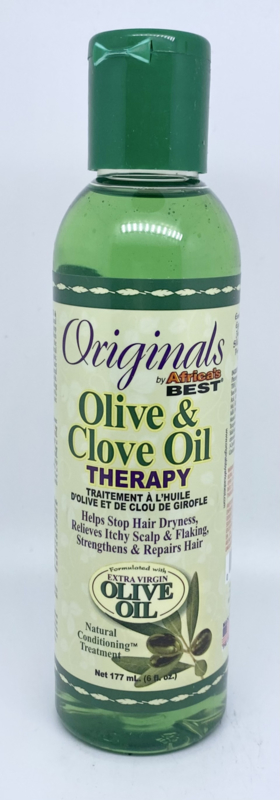 Africa’s Best olive & clove oil therapy 177ml(6fl.oz)