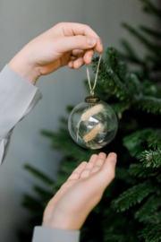 Kerstbal Cis met pluim