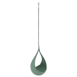 Hanger voor waxinelichtje druppel L groen