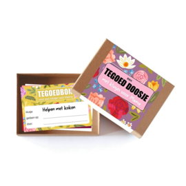 Cadeauset Tegoed doosje