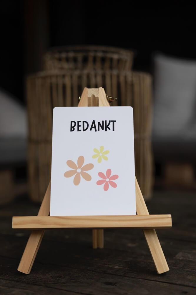 Kaartje Bedankt