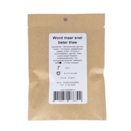 Word maar snel beter thee (zakje 25 gram)