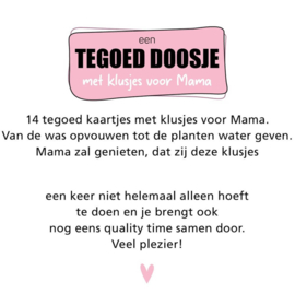 Cadeauset Tegoed doosje