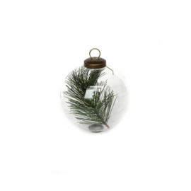Kerstbal Cis met dennentak