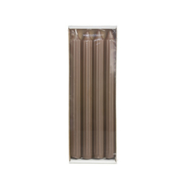 Ribbelkaars cognac 24cm