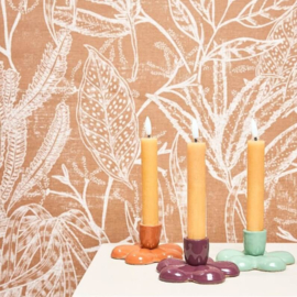 Kandelaar Madelief plum