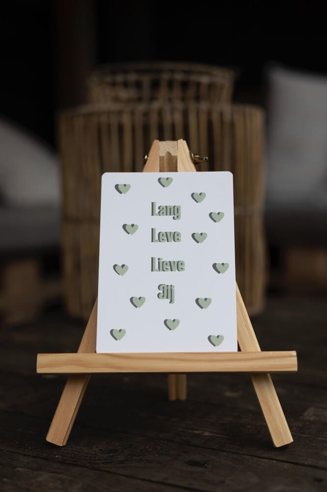 Kaartje Lang Leve Lieve Jij